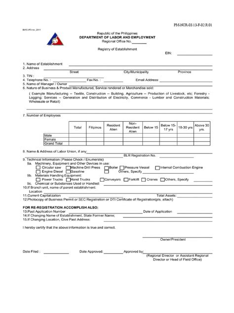 dole-ncr portal|Rule 1020 .
